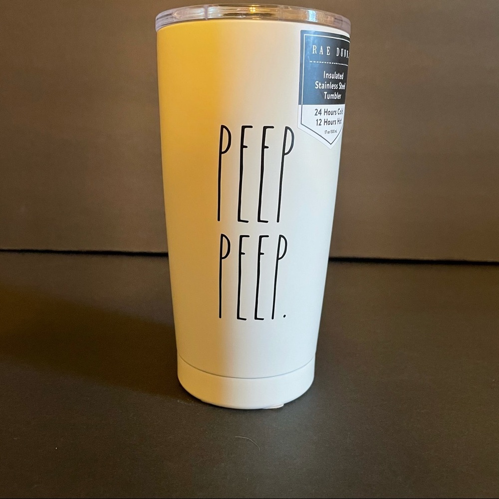 Rae Dunn “Peep Peep” tumbler